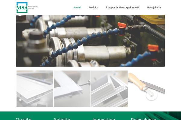 Jupiter theme site design template sample