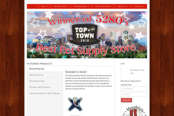 Maya theme site design template sample