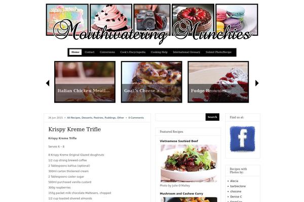 mouthwateringmunchies.com site used Christmas