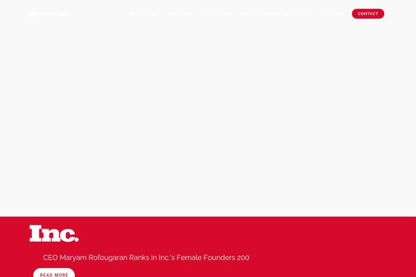 Salient theme site design template sample