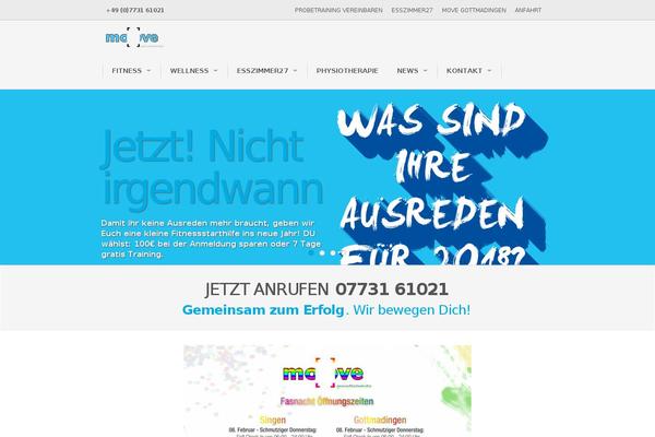 Mugen theme site design template sample