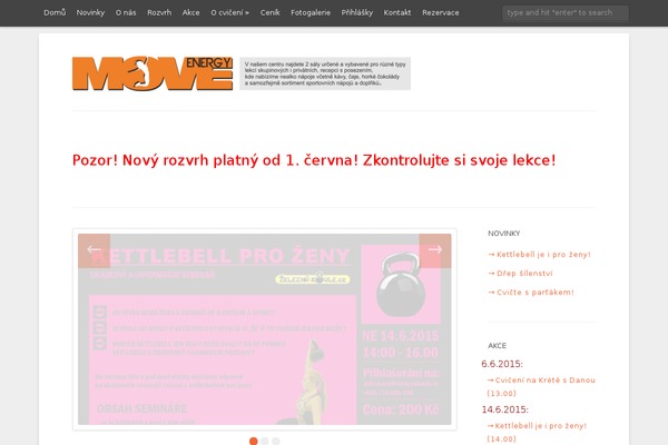 Site using Event Calendar 3 for PHP 5.3 plugin