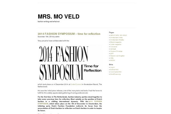 minimalism theme site design template sample
