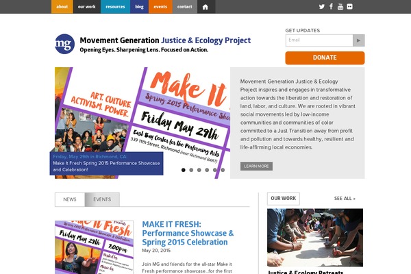 Mg theme site design template sample