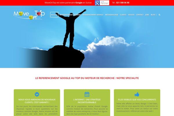 Suburbs theme site design template sample