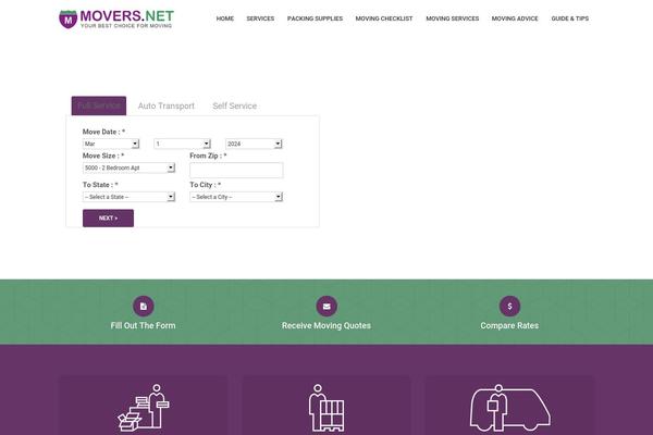 movers.net site used Movers