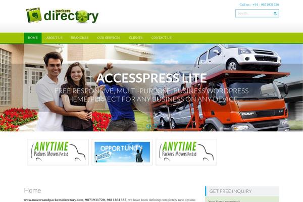 AccessPress Lite theme site design template sample