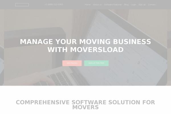 Zerif Lite theme site design template sample