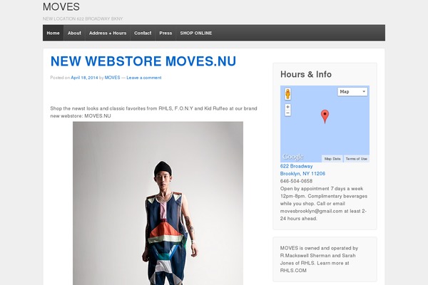 GUSH theme site design template sample