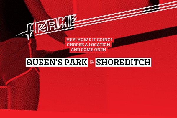 Frame theme site design template sample