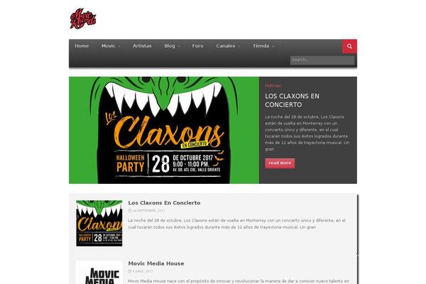 Compasso theme site design template sample
