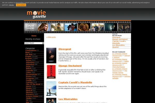 Sandbox theme site design template sample