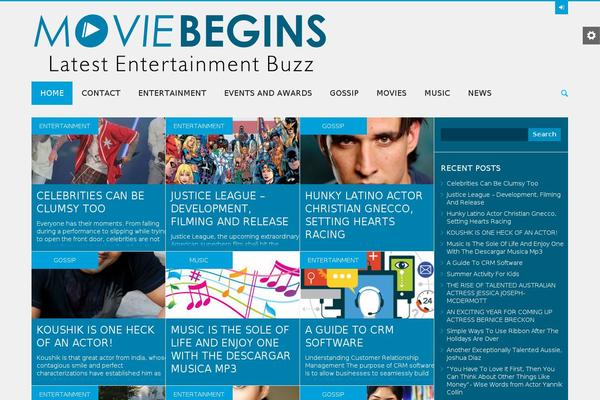 Puzzles theme site design template sample