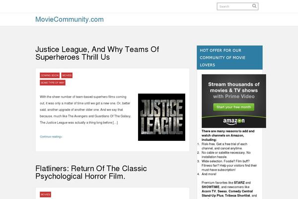 Mc theme site design template sample