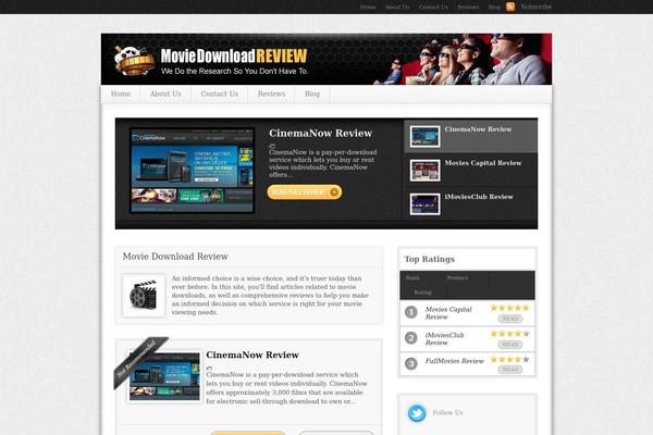 Proreview theme site design template sample