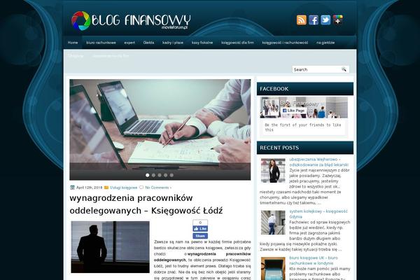 WEN Business theme site design template sample