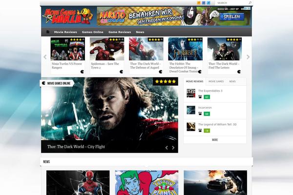 Made theme site design template sample