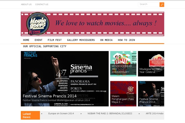 Spirit theme site design template sample