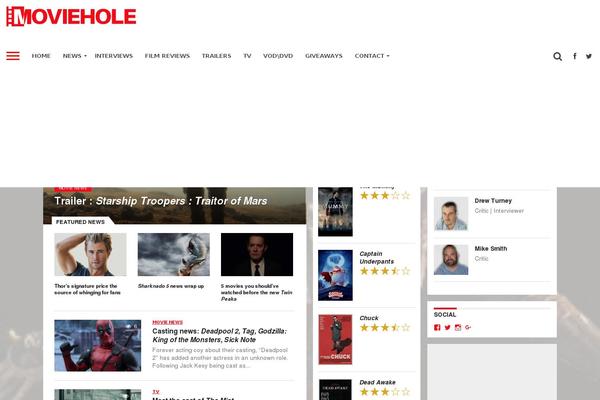 Site using Snax plugin