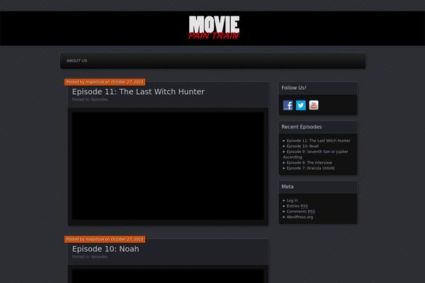 Parament theme site design template sample