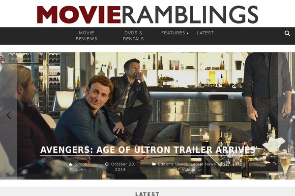 Valenti theme site design template sample