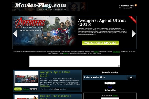 movies-play.com site used Moviesitepress