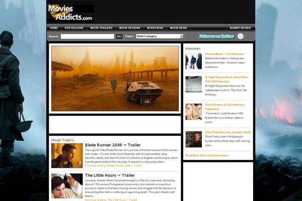 moviesaddicts.com site used Movies