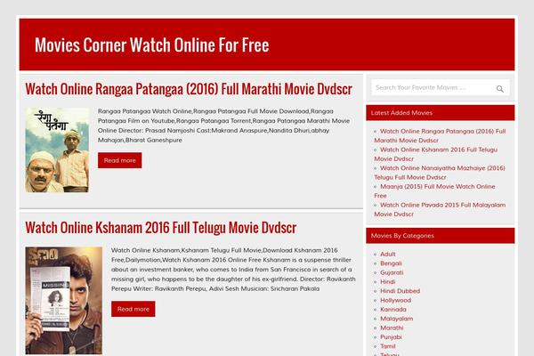 Leeway theme site design template sample