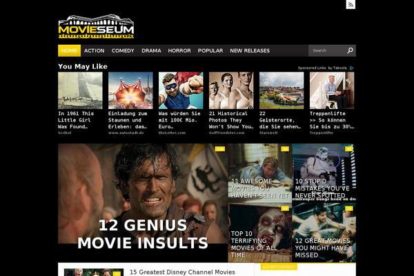 Hot Topix theme site design template sample