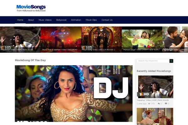 BeeTube theme site design template sample