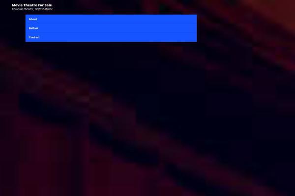 movietheatreforsale.com site used Portfolio-2021