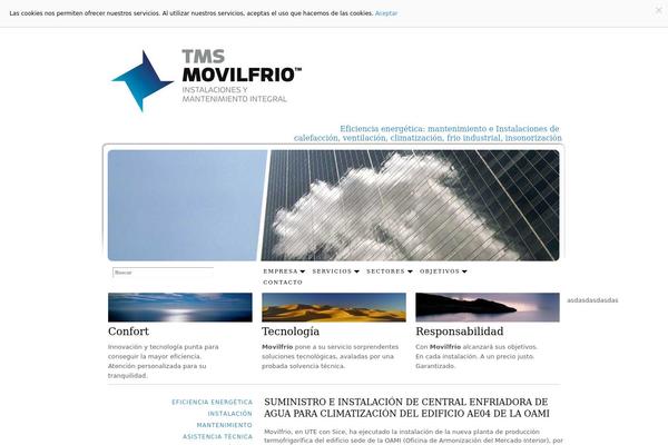 Site using Cartograf Cookie filter plugin