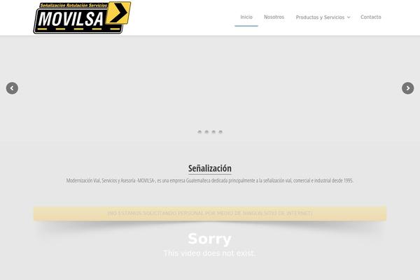 Envision theme site design template sample