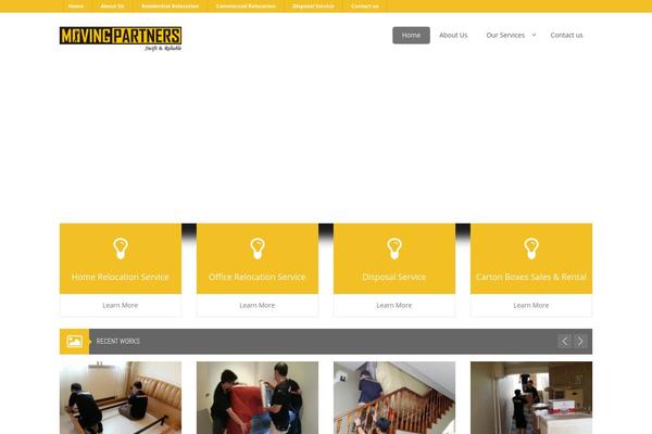 Alcatron theme site design template sample