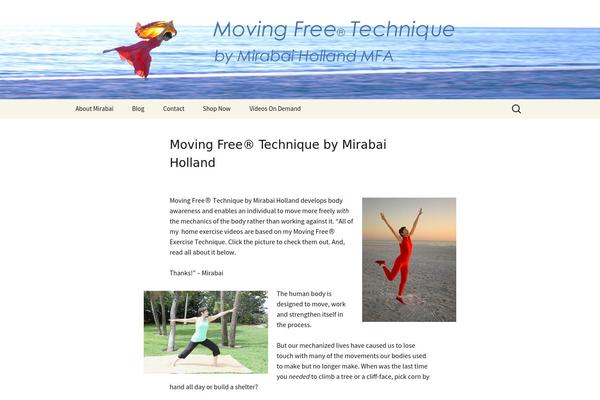 Twenty Thirteen theme site design template sample