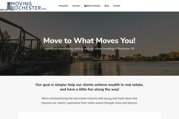 WP Residence theme site design template sample