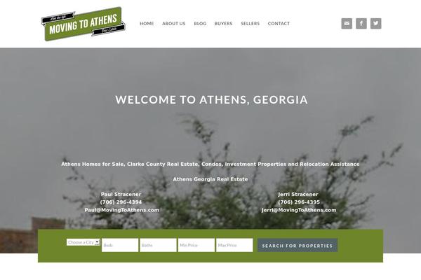 Winning Agent theme site design template sample
