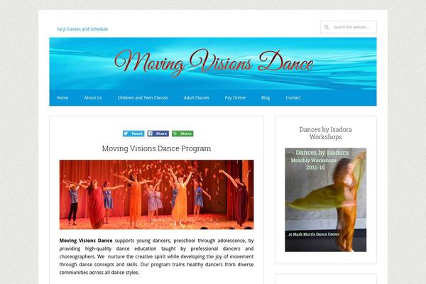 Impreza Child theme site design template sample