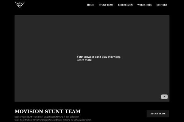 Site using Video Background plugin