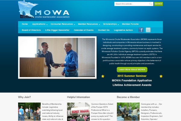 Site using Menu Icons plugin