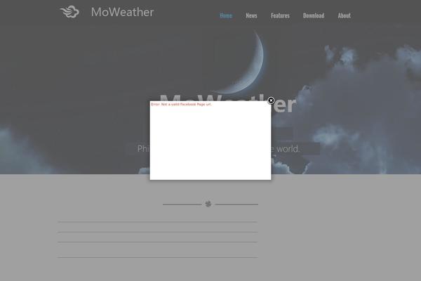 moweather.com site used Nature One