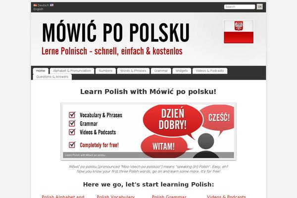 Mantra theme site design template sample