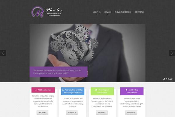 Gamma theme site design template sample