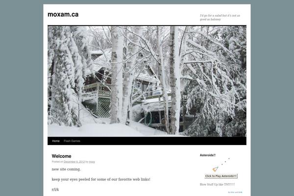 Site using Asteroids Widget plugin