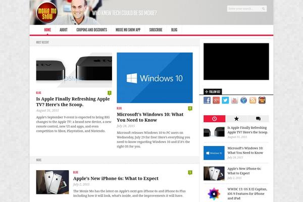 Newsroom14 theme site design template sample