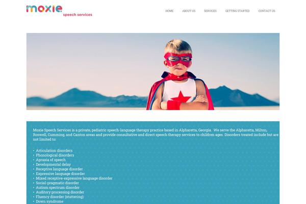 Kinder theme site design template sample