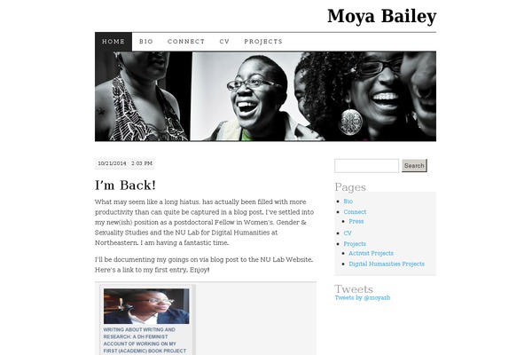 Pilcrow theme site design template sample