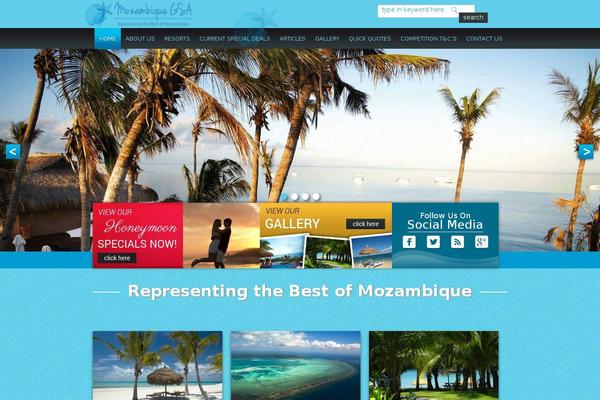 Travel-time theme site design template sample