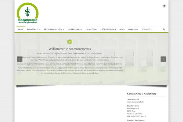 MX theme site design template sample