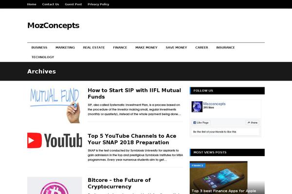 Site using Digg Digg plugin
